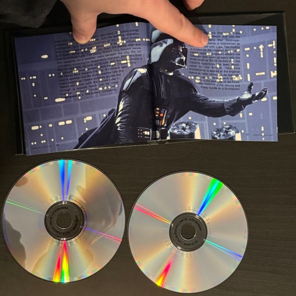 Lot of 3 Star Wars CDs Eps III, IV, and V (sp edition w/book) - Picture 4 of 13